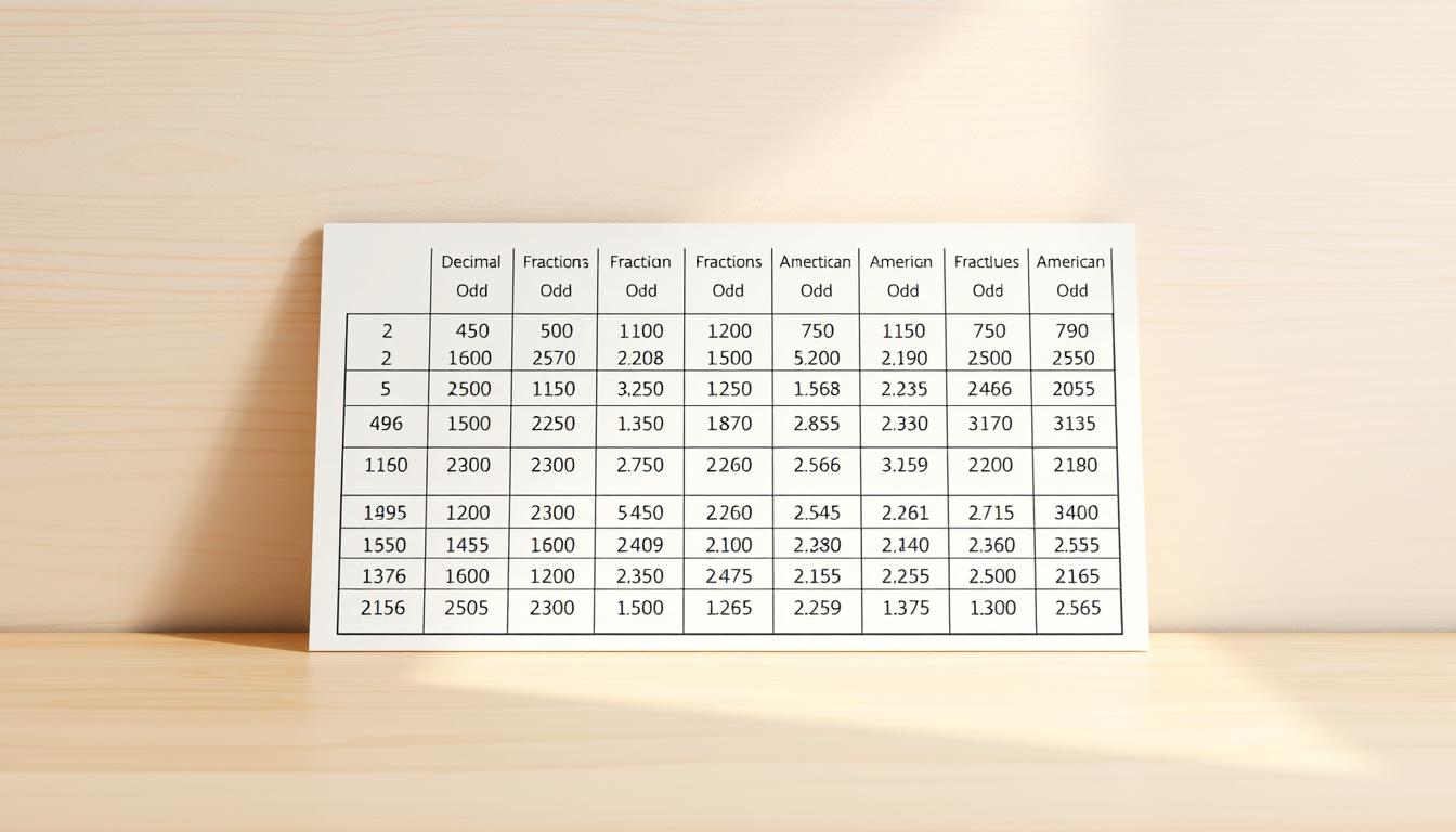 Odds Conversion Made Easy: Switching Between Decimal, Fractional, and American