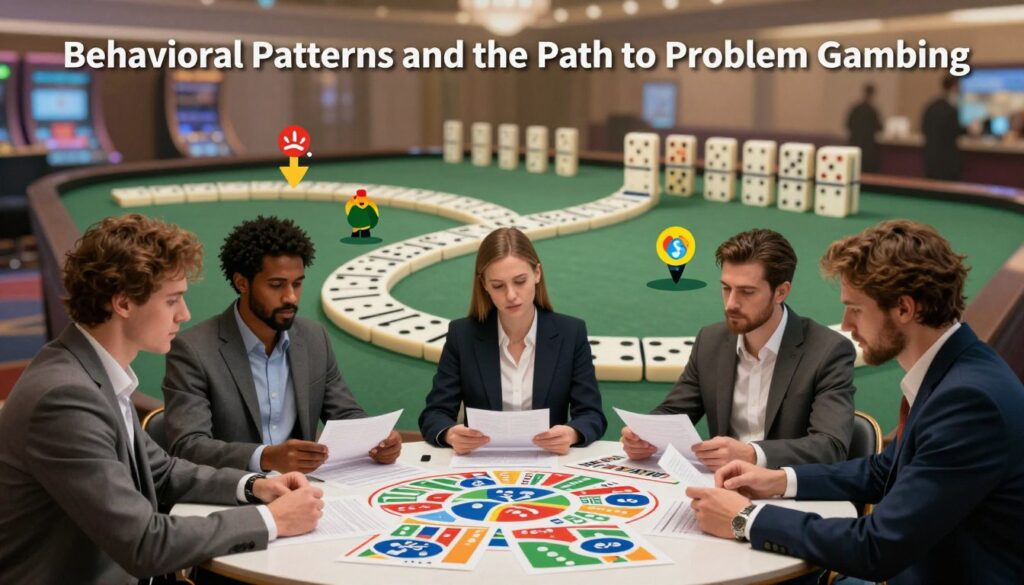 behavioral patterns path to problem gambling